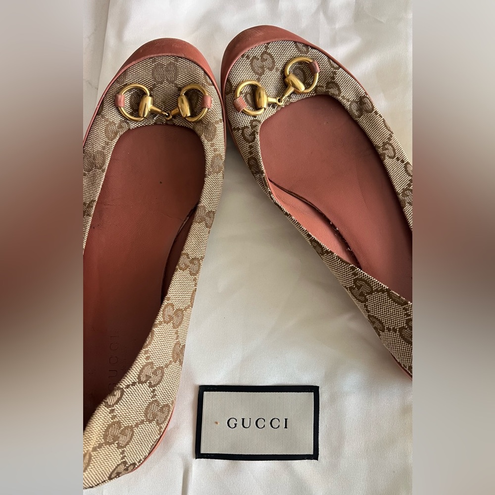 Gucci Ballet Flats - worn